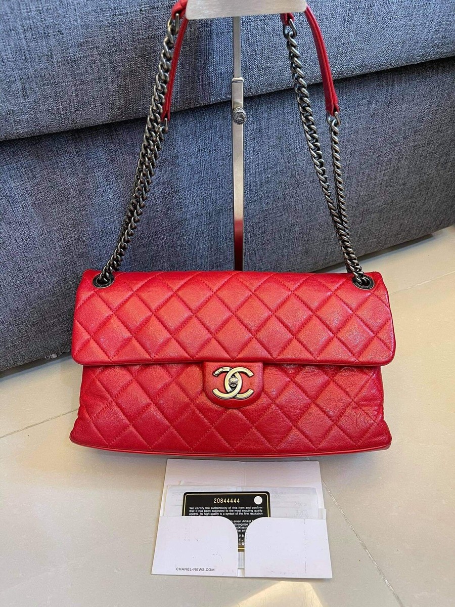 【ヴィンテージ】Rank:A☆Chanel Red Caviar ボストンバック chanel classic double flap bag caviar red | eBay