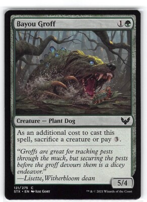 Bayou Groff *Common* Magic MtG x1 Strixhaven | eBay