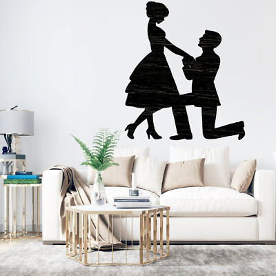 The Proposal Cut out, Wood plaque sign,wood Craft,Craft supply, home decor