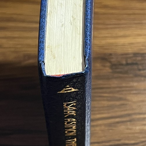 Stars, Like Dust By Isaac Asimov 1992 HC Blue Faux Leather Bound Doubleday - Picture 11 of 19