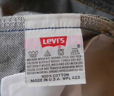 【濃紺】levis リーバイス 501 made in usa 90s 1990s Levi's 501 unused dead stock MADE IN USA W31 | eBay