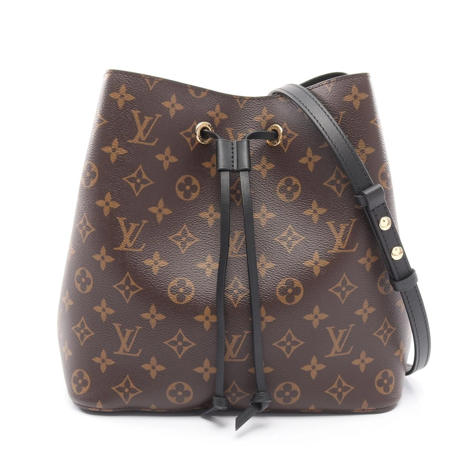 LOUIS VUITTON（LV） Borsa a tracolla Louis Vuitton Neo Noe M44020 monogramma marrone nero usata donna LV