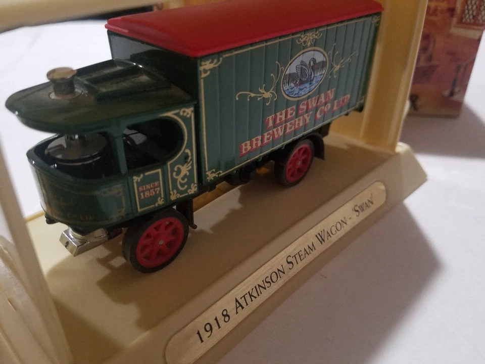 Matchbox MOY Great Beers of the World SWAN 1918 Atkinson Steam Wagon YGB03 - Image 3 of 4