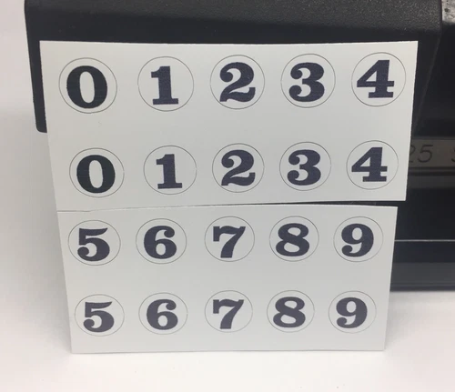 Hot Wheels Redline (SPOILER NUMBER DECALS)