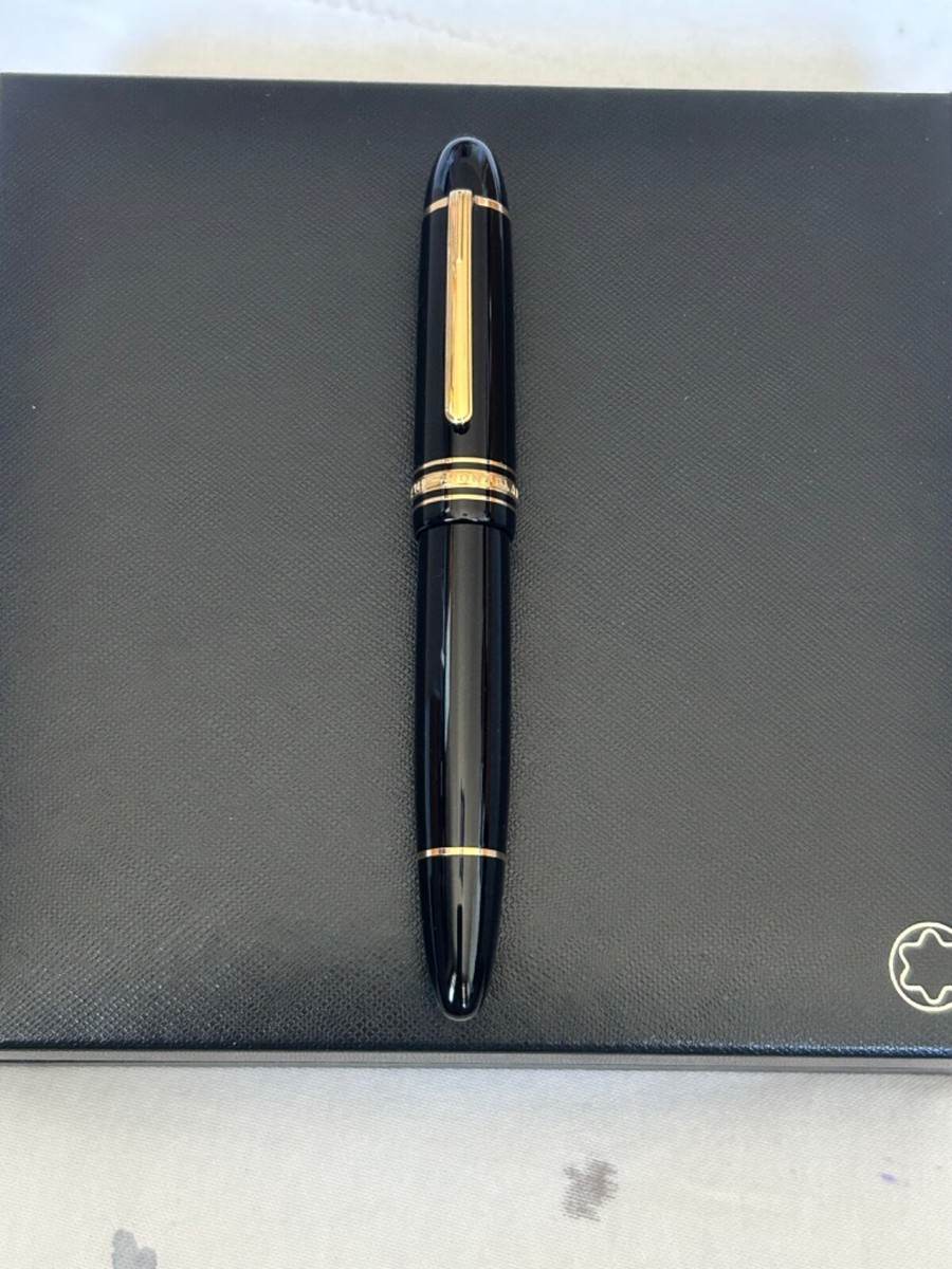Montblanc Meisterstuck 149 Calligraphy, Curved Nib-Mint | eBay