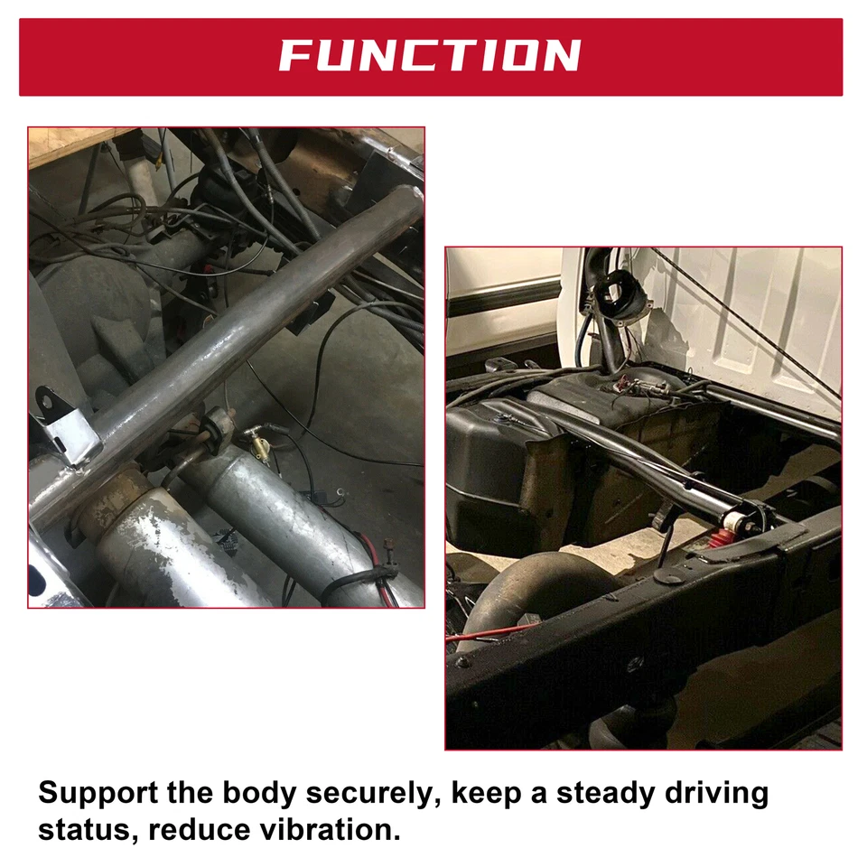 For Chevy Silverado/GMC Sierra 1500/2500 99-10 Rear Tank Support Bar Crossmember Foto 3 de 4