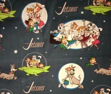 The Jetsons George Astro Sewing Fabric Crafting Length Piece 14" x 11" New