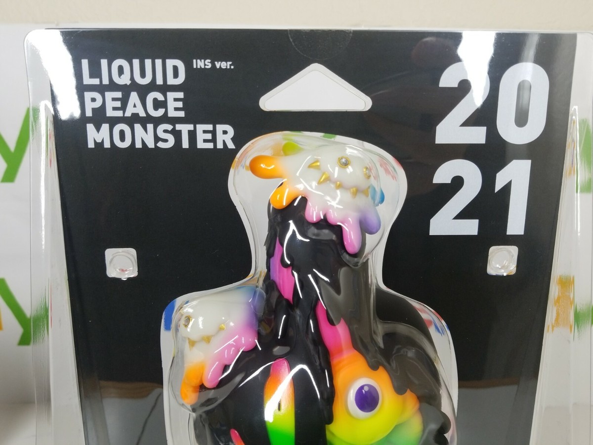 KEA x INSTINCTOY Liquid Peace Monster Sofubi Urban Art Toy KEA x INSTINCTOY Liquid Peace Monster Sofubi Urban Art Toy