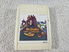 The Beatles- Yellow Submarine 8-Track Tape. Tested. Please Read