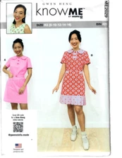 Know Me by mimi G ME2029 Sewing Pattern Misses Dresses 2 Looks 8-10-12-14-16