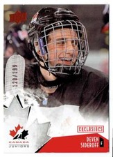2015-16 UPPER DECK TEAM CANADA JUNIORS  - EXCLUSIVES DEVEN SIDEROFF 120/199 #28