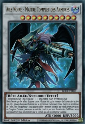 Yu Gi Oh! Black Wing - Complete Master of Armor BLCR-FR064 Ultra Rare DE