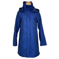 Mia Melon Jacket Womens Xs X Small Indigo Nwt Waterproof Stella Pius Twill Coat