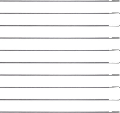 10Pcs Beading Needles Set,Stainless Big Eye Beads Needles Opening Seed Beads Nee