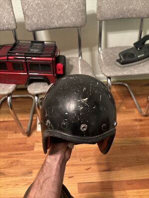 1980s AGV・VALENZA VINTAGE MOTOCROS Vintage A.G.V. Valenza Motorcycle Helmet AG-100/ Made In