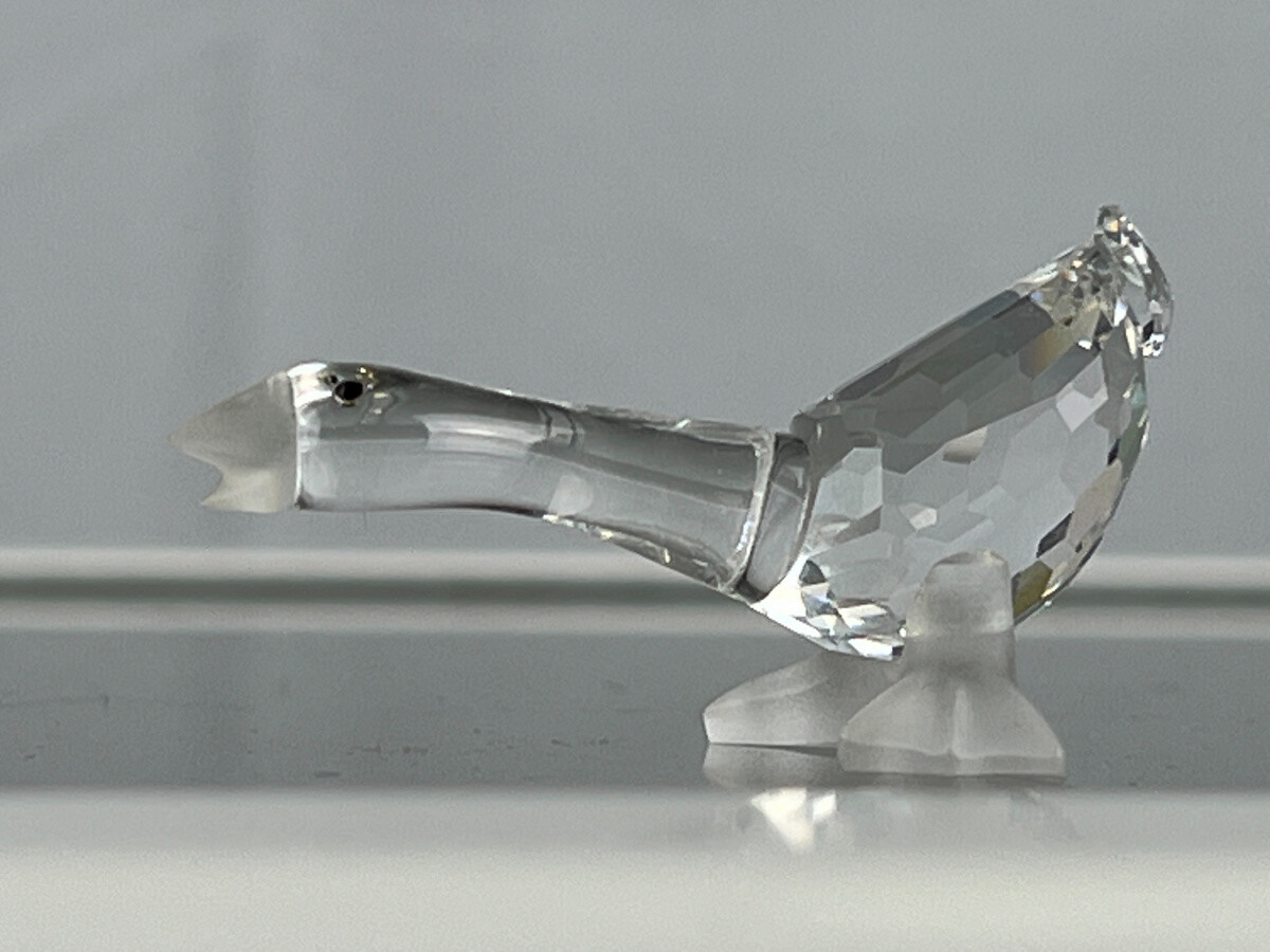 静物Q Swarovski Kristall Figur 174962 Gans Harry 5 cm. Top Zustand