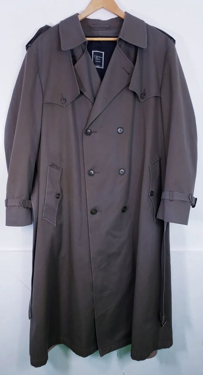 Vintage Mens Christian Dior Monsieur Size 44R Trench coat Vintage Mens Christian Dior Monsieur Size 44R Trench coat