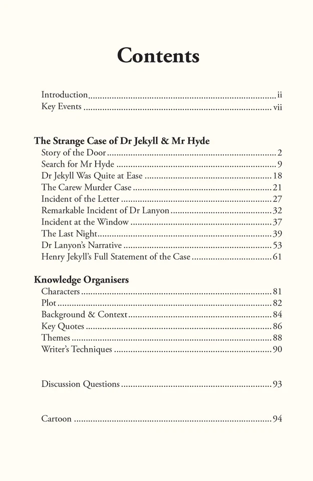 New The Strange Case of Dr Jekyll & Mr Hyde - The Complete Novel KS4 CGP - Image 3 of 4