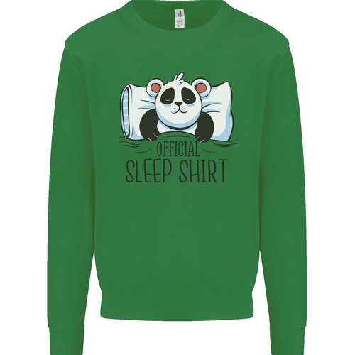 Panda Bear Funny Sleep Sleeping Nightwear Kids Sweatshirt Jumper - Picture 37 of 67
