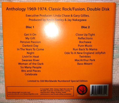 Chase "Anthology" 2CD 500copies ltd edition BS&T/Chicago Bill Chase trumpet ACE - Picture 2 of 3