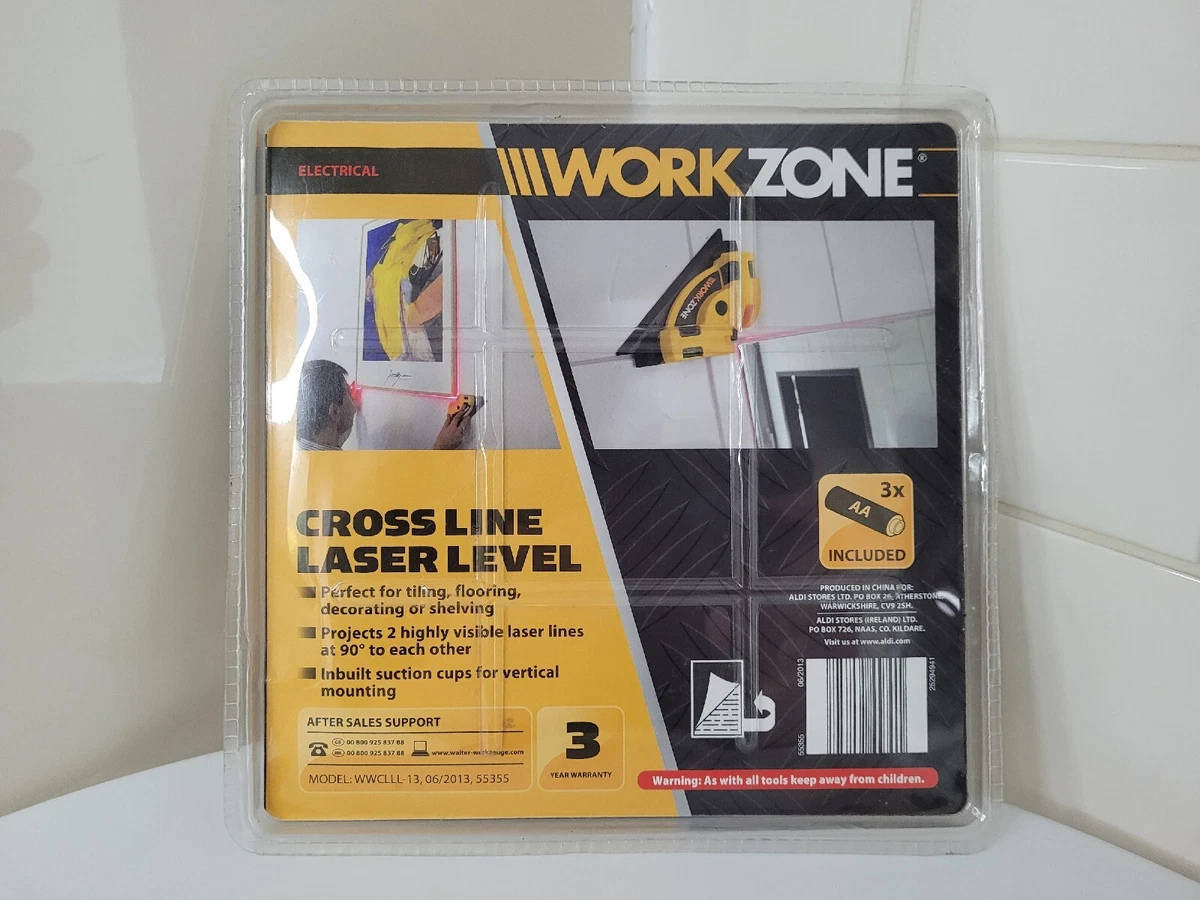Workzone Cross Line Laser Level WWCLL 14 Brand New Sealed Pack
