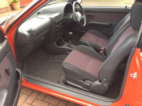 1991 TOYOTA STARLET 1.0 GL RED EP80 NON GT TURBO GLANZA - Picture 8 of 12