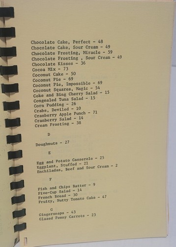 1978 Ferry Farm Baptist Church Cookbook Fredericksburg VA Southern Recipes - Imagen 6 de 11