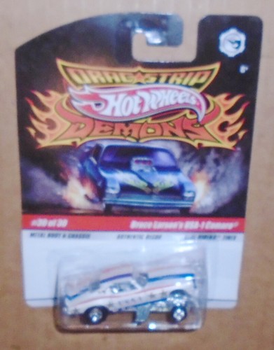 2008 Dragstrip Hot Wheels Demons Bruce Larson' s USA-1 Camaro
