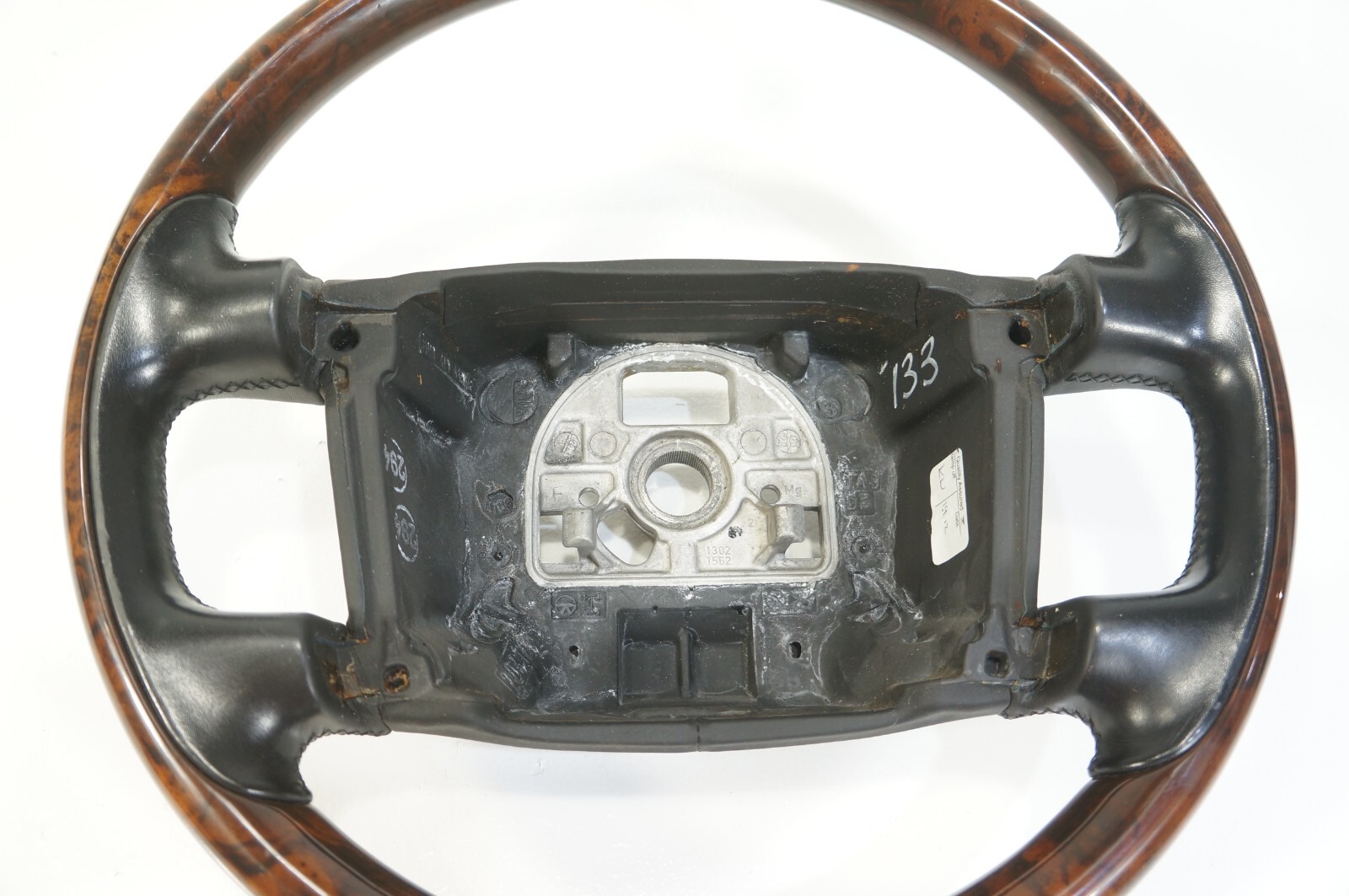 Oem 03-2010 Bentley Continental GTC GT Flying Spur Driver Steering Wheel Wood