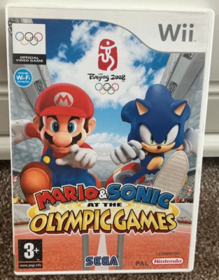 Mario & Sonic bei den Olympischen Spielen 2008 Nintendo Wii Spiel mit Anleitung