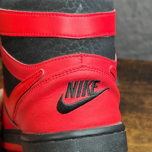 Nike Prestige 4 High University Black Red Basketball Size 10 *NO INSOLES* - Picture 17 of 22