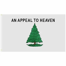 AN APPEAL TO HEAVEN Flag 3x5 Realistic Pine Tree American Revolution Liberty