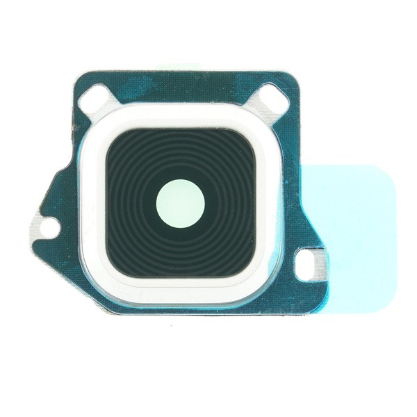 Samsung Galaxy A3 SM-A300F Kamera Glas Linse Scheibe Glas Rahmen Weiß-image
