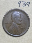 1910-S LINCOLN WHEAT CENT, low mintage date, "Fine" condition #939