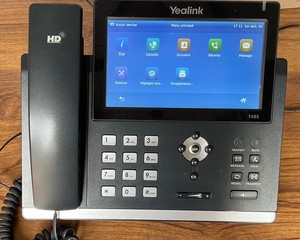 Téléphone Yealink SIP-T48S + alim
