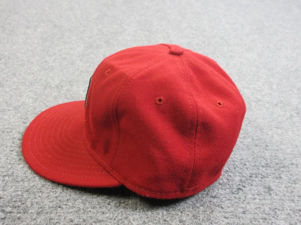 Arizona Diamondbacks Hat Cap Fitted Mens 6 7/8 Red MLB Baseball On Field New Era - Image 2 of 4