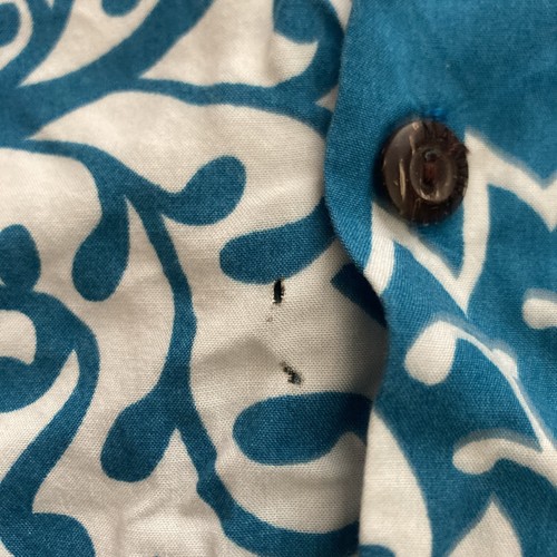 Manuheali’i Aloha Print Collared Button Up Shirt Kids Size M *Read Description* - Picture 6 of 16
