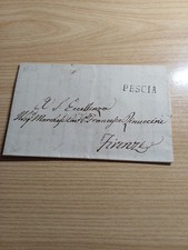 Pescia  1835 Prefil.Da Montecatini X Il Marchese Rinuccini X Firenze Con Testo