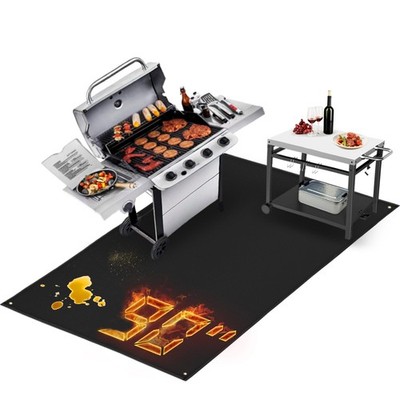 TOHONFOO 90 x 48 in Extra Large Grill Mat for Outdoor Grill - Grilling Mats for