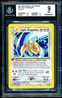 2000 Pokemon Neo Destiny 1st Edition Light Dragonite Holo R #14 BGS 9
