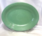 FIESTA Serving Platter Retired Sea Mist Green Fiestaware 11.5x9” Homer Laughlin