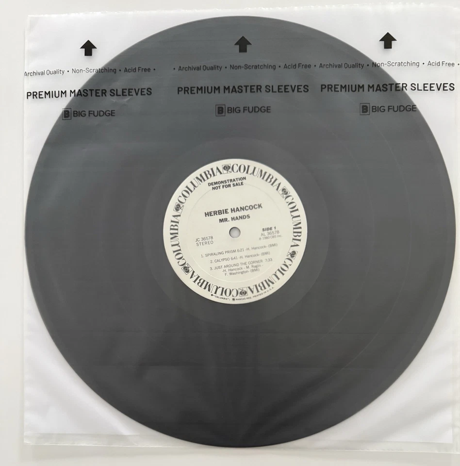 Herbie Hancock Mr. Hands Promotional Demo Vinyl Record Album Columbia JC 36578 Foto 3 de 4
