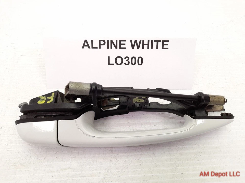 BMW 330xi 325i 330i 325i E46 2002 sedán manija de puerta exterior delantera derecha blanca Foto 2 de 4