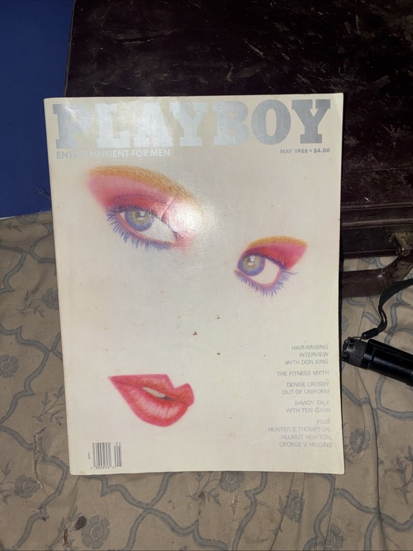 Playboy Magazine May 1988 Denise Crosby Star Trek, Tasha Yar Security Chief