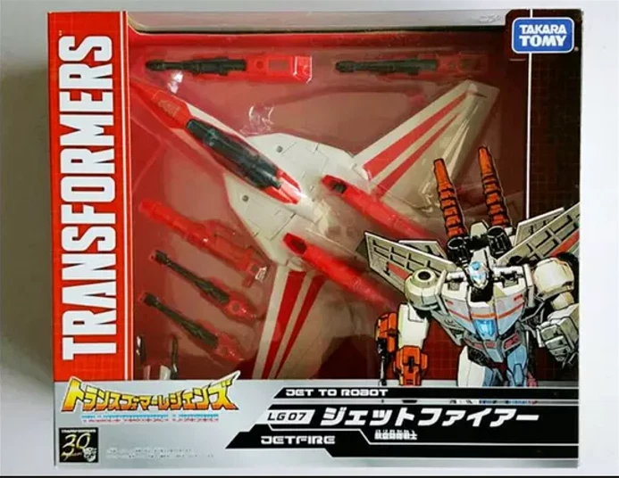 TAKARA TOMY versión japonesa IDW LG07 L líder de nivel Skyfire Jetfire juguete modelo Foto 3 de 4