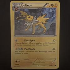 Pokemon TCG Jolteon 37/108 Dark Explorers Uncommon Regular Stage 1 90 HP EN on eBay