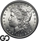 1880-O Morgan Silver Dollar Choice AU++/Unc, New Orleans Mint 90% Silver $1 Coin