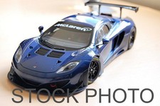 Autoart 1:18 McLAREN 12C GT3 Alloy Car Model Azure Blue Serial# 0562 NEW SEALED