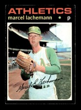 1971 Topps #84 Marcel Lachemann RC EX/EX+ X3679826