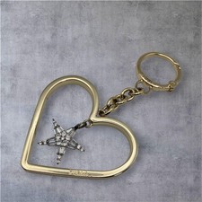 Furla Heart Keyring Charm Star